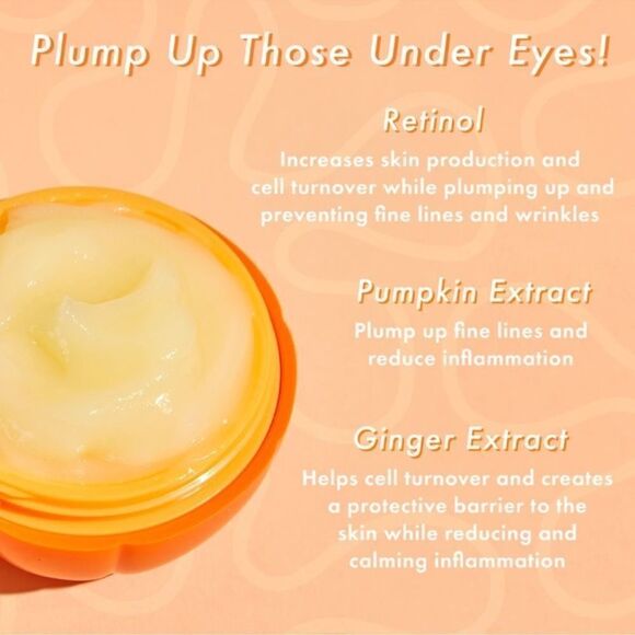 $5 🌙 Tonymoly Plumpkin Retinol Eye Cream NEW Plumping Undereye Cream - Picture 4 of 6